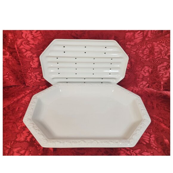 Rosenthal MARIA  interchangeable serving platter with drip tray - Picture 5 of 8
